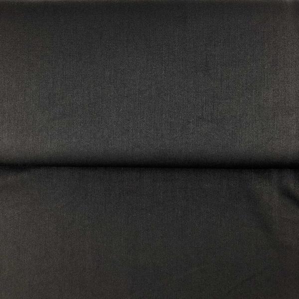 Gabardine Stretch, uni, schwarz